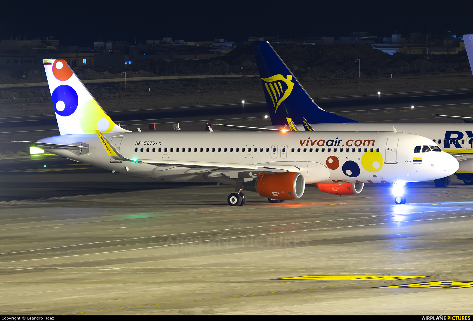 Viva Colombia HK-5275-X aircraft at Tenerife Sur - Reina Sofia