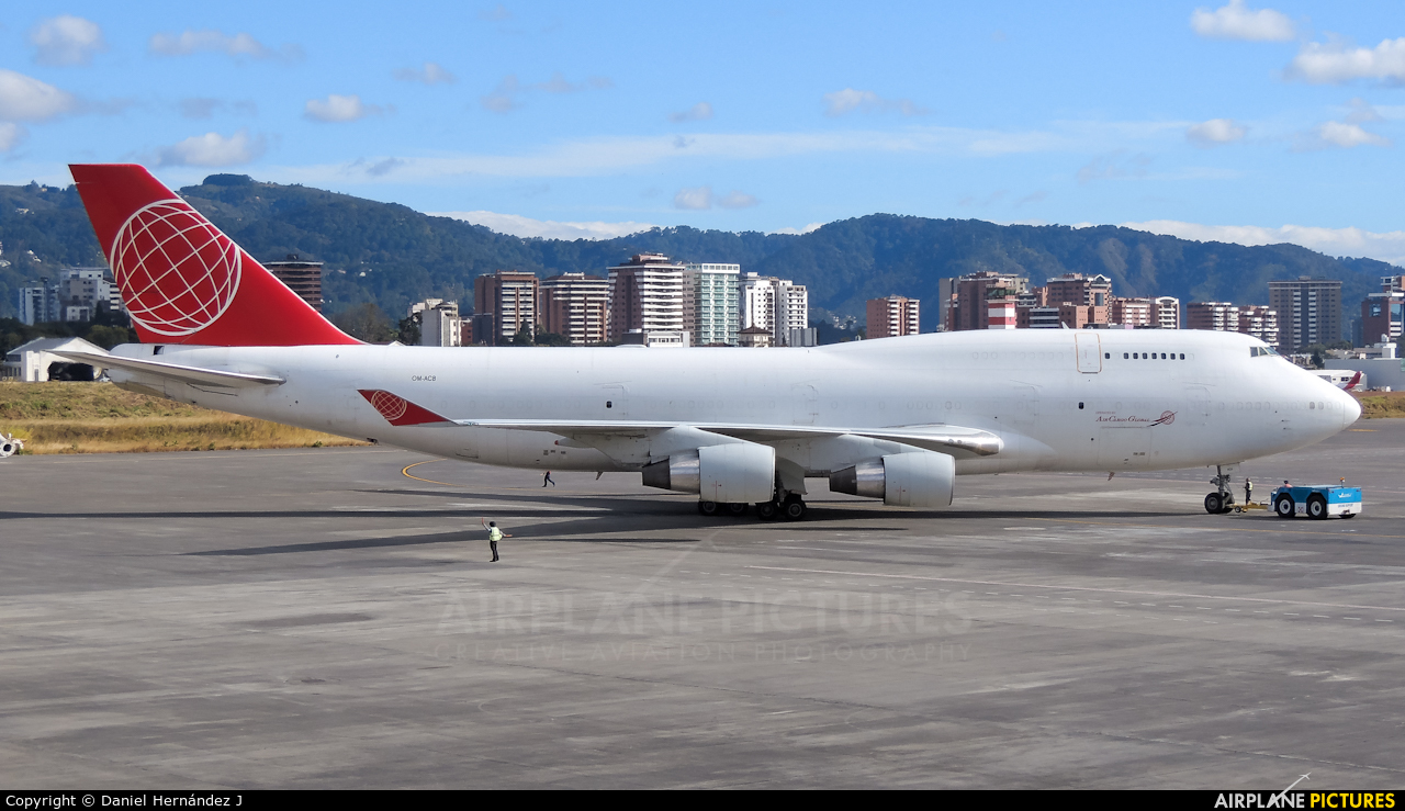 Air Cargo Global OM-ACB aircraft at Guatemala - La Aurora