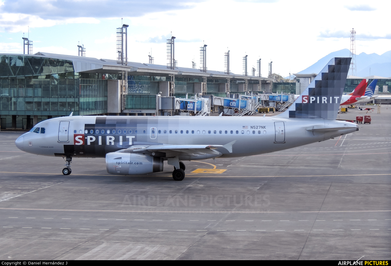 Spirit Airlines N527NK aircraft at Guatemala - La Aurora