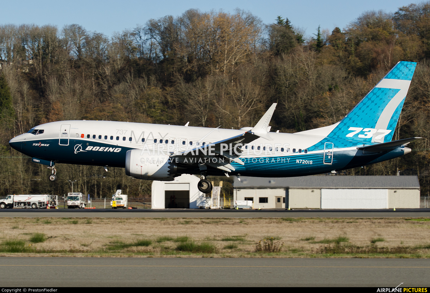 Boeing Company N7201S aircraft at Seattle - Boeing Field / King County Intl