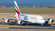 A6-EUW - Emirates Airlines Airbus A380 aircraft