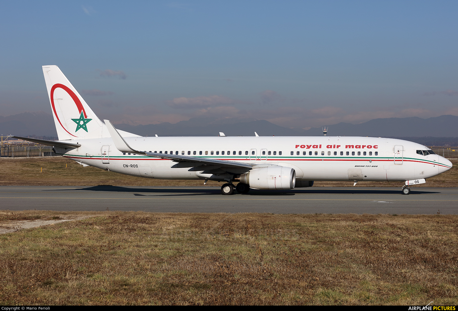 Royal Air Maroc CN-ROS aircraft at Milan - Malpensa