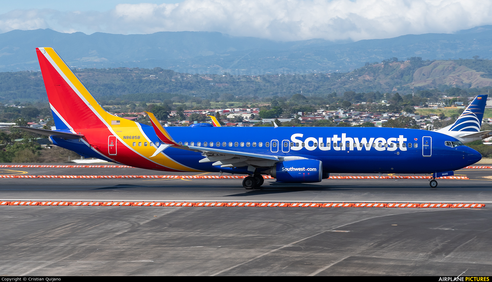 Southwest Airlines N8685B aircraft at San Jose - Juan Santamaría Intl