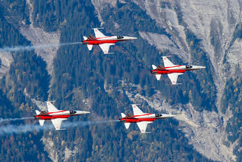 - - Switzerland - Air Force:  Patrouille de Suisse Northrop F-5E Tiger II