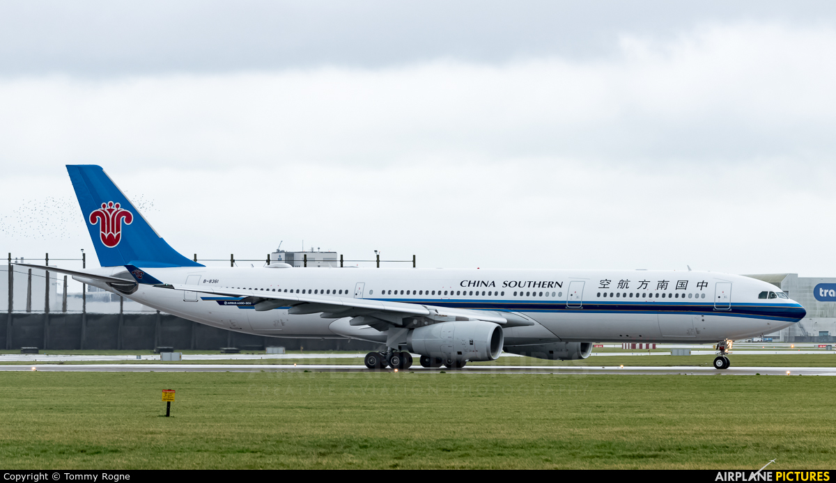 China Southern Airlines B-8361 aircraft at Amsterdam - Schiphol