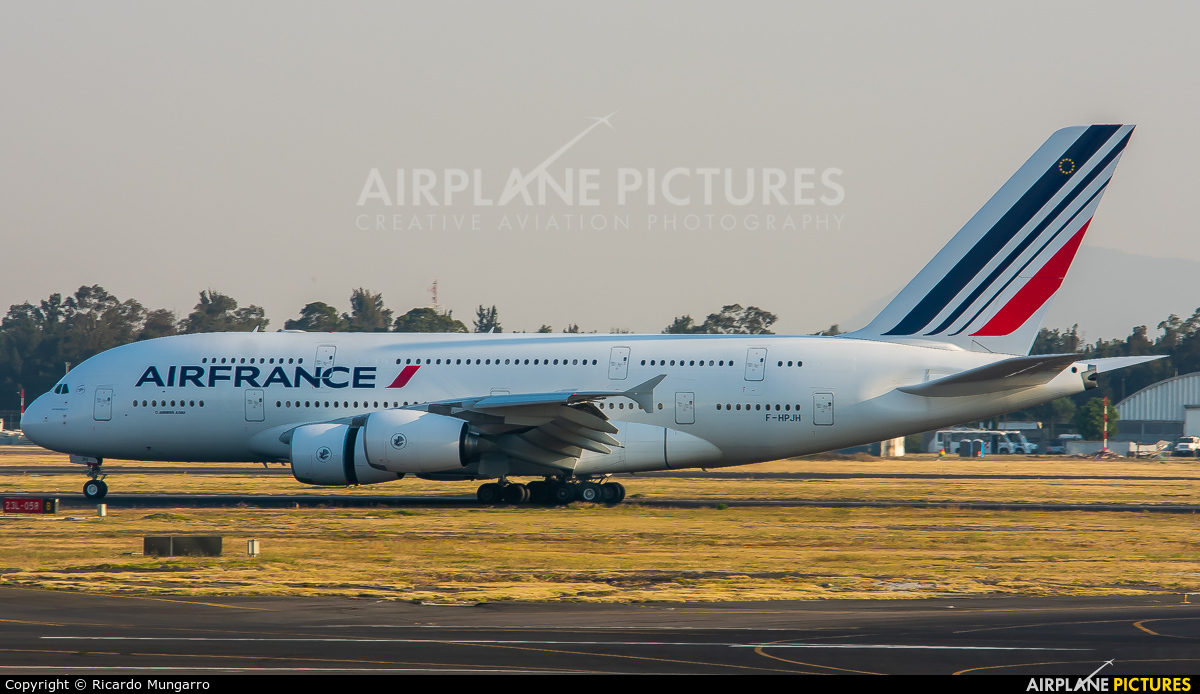 Air France F-HPJH aircraft at Mexico City - Licenciado Benito Juarez Intl