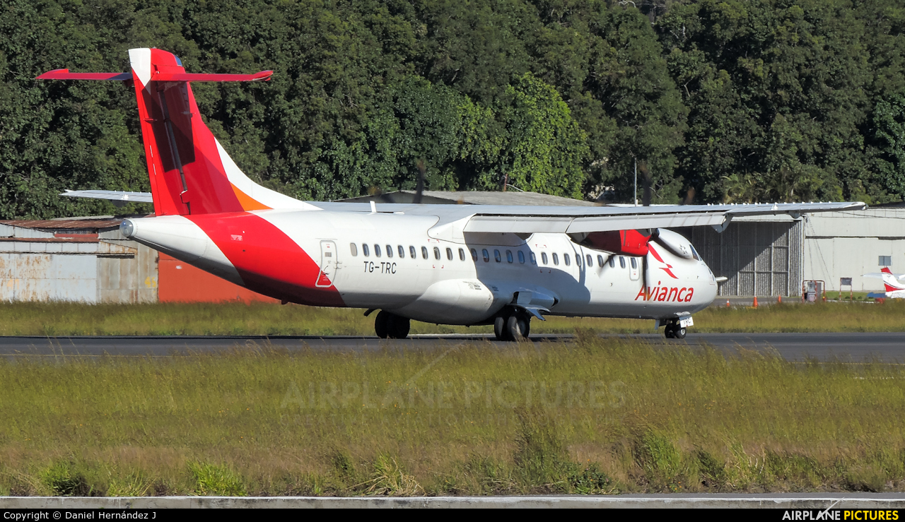 Avianca TG-TRC aircraft at Guatemala - La Aurora