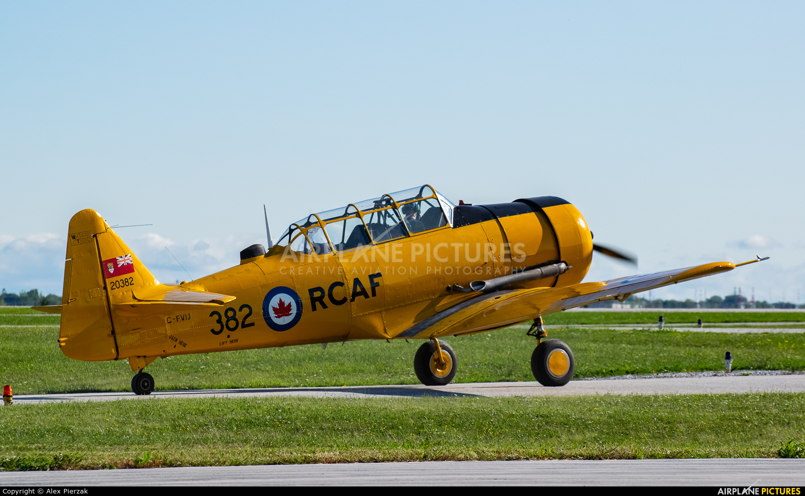 Canadian Historical Aircraft Association C-FVIJ aircraft at Windsor, ON