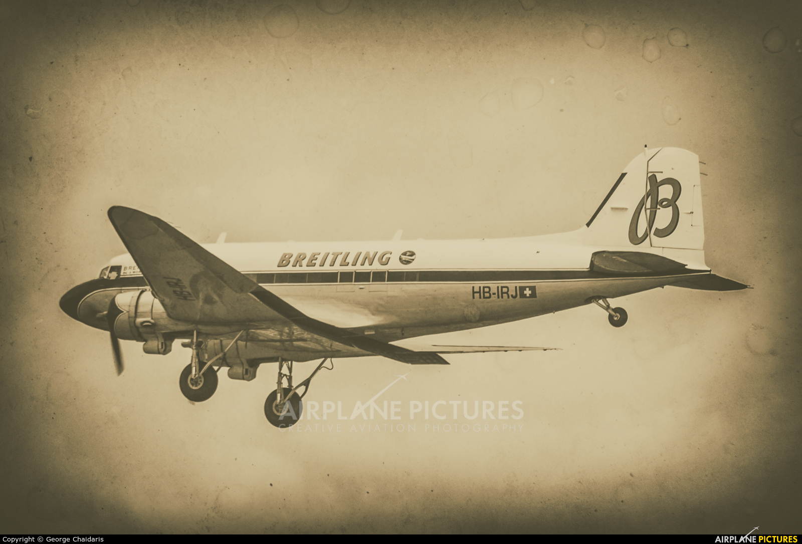 Breitling HB-IRJ aircraft at Athens - Eleftherios Venizelos