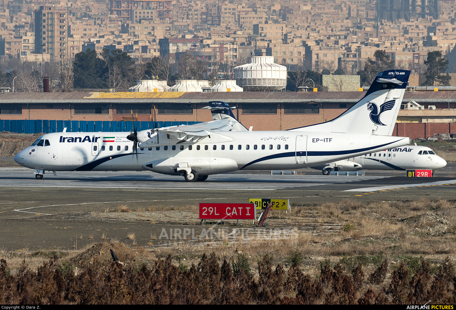 Iran Air EP-ITF aircraft at Tehran - Mehrabad Intl