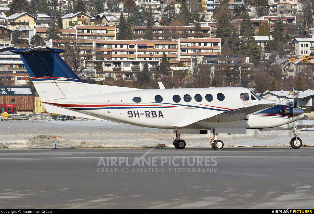Tyrolean Jet Service Malta 9H-RBA aircraft at Innsbruck