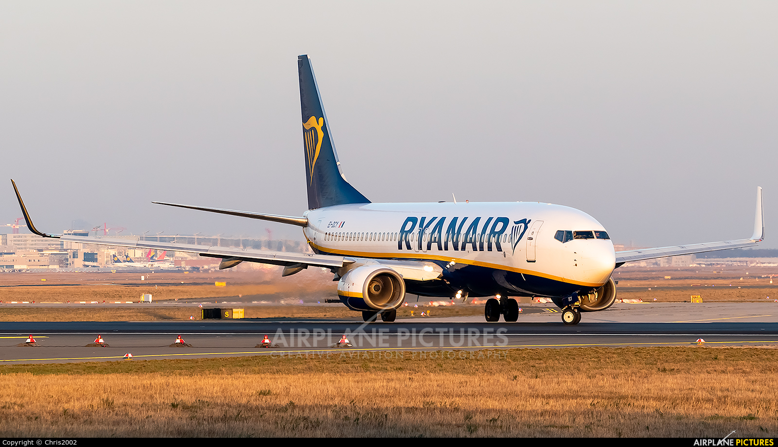 Ryanair EI-DCY aircraft at Frankfurt