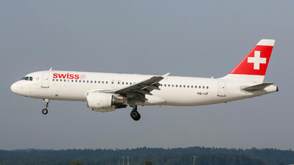 HB-IJF - Swiss Airbus A320