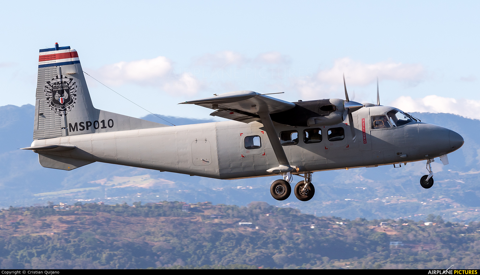 Costa Rica - Ministry of Public Security MSP010 aircraft at San Jose - Juan Santamaría Intl