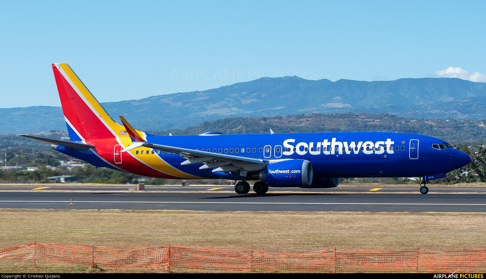 Southwest Airlines N8716B aircraft at San Jose - Juan Santamaría Intl