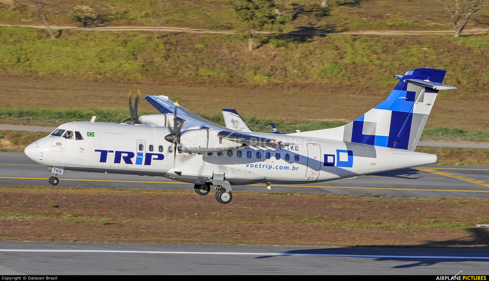 Trip Linhas Aéreas PT-TKE aircraft at Belo Horizonte / Pampulha – Carlos Drummond de Andrade