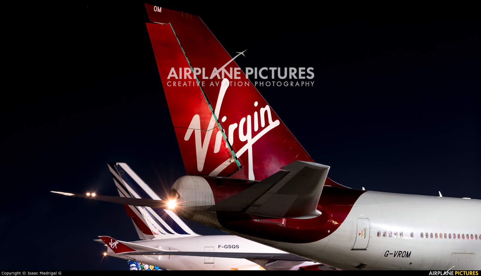 Virgin Atlantic G-VROM aircraft at San Jose - Juan Santamaría Intl