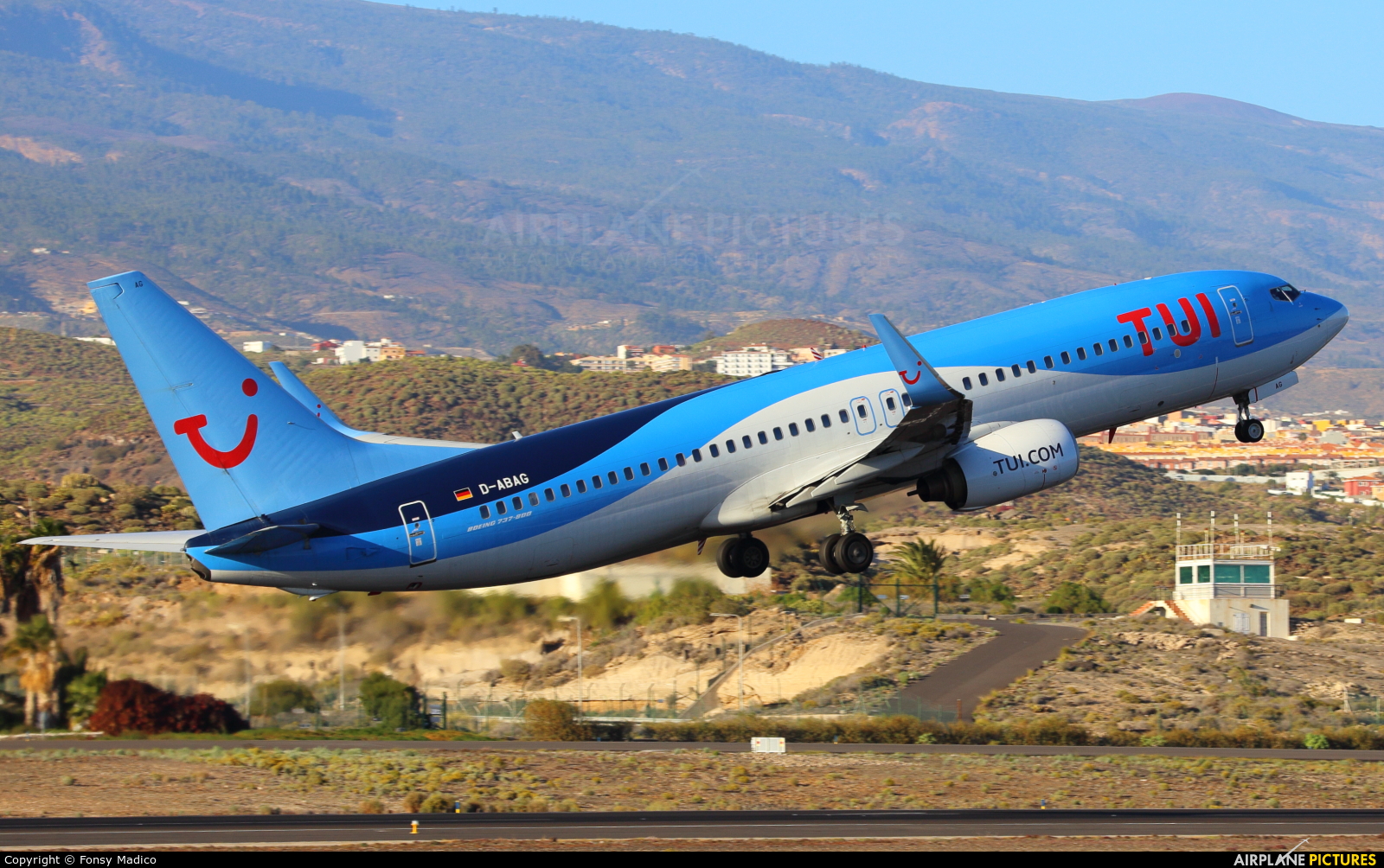 TUIfly D-ABAG aircraft at Tenerife Sur - Reina Sofia