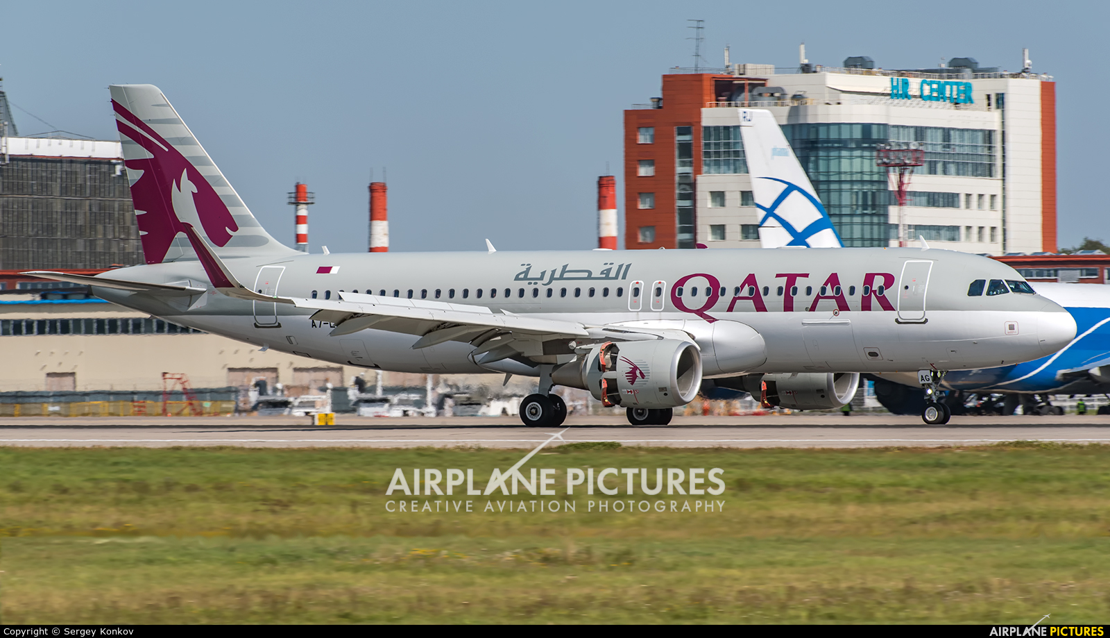 Qatar Airways A7-LAG aircraft at Moscow - Domodedovo