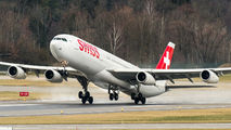 HB-JMB - Swiss Airbus A340-300 aircraft