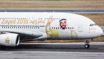 A6-EEU - Emirates Airlines Airbus A380 aircraft