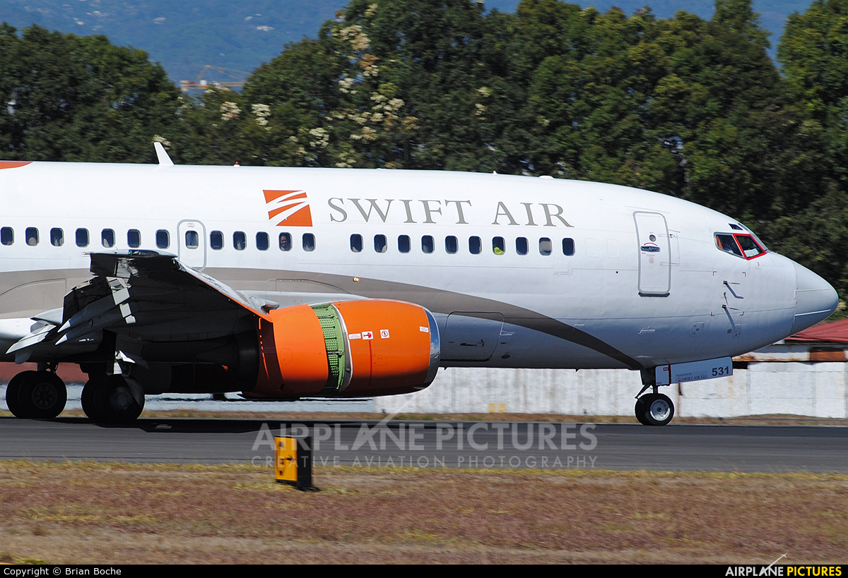 Swiftair N531AU aircraft at Guatemala - La Aurora