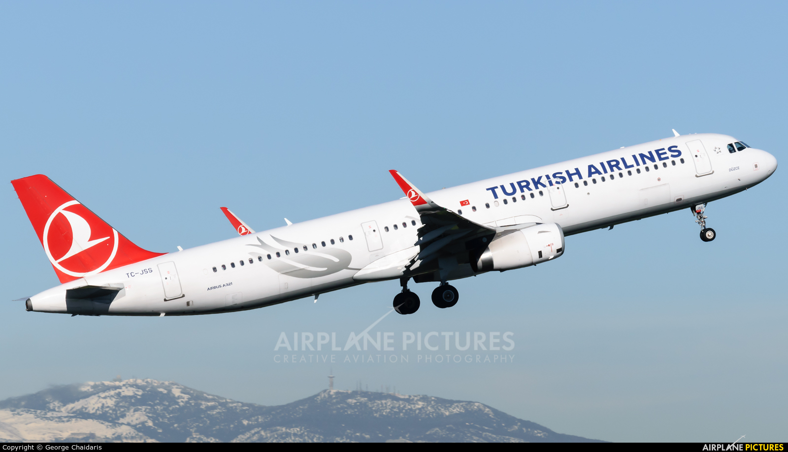 Turkish Airlines TC-JSS aircraft at Athens - Eleftherios Venizelos