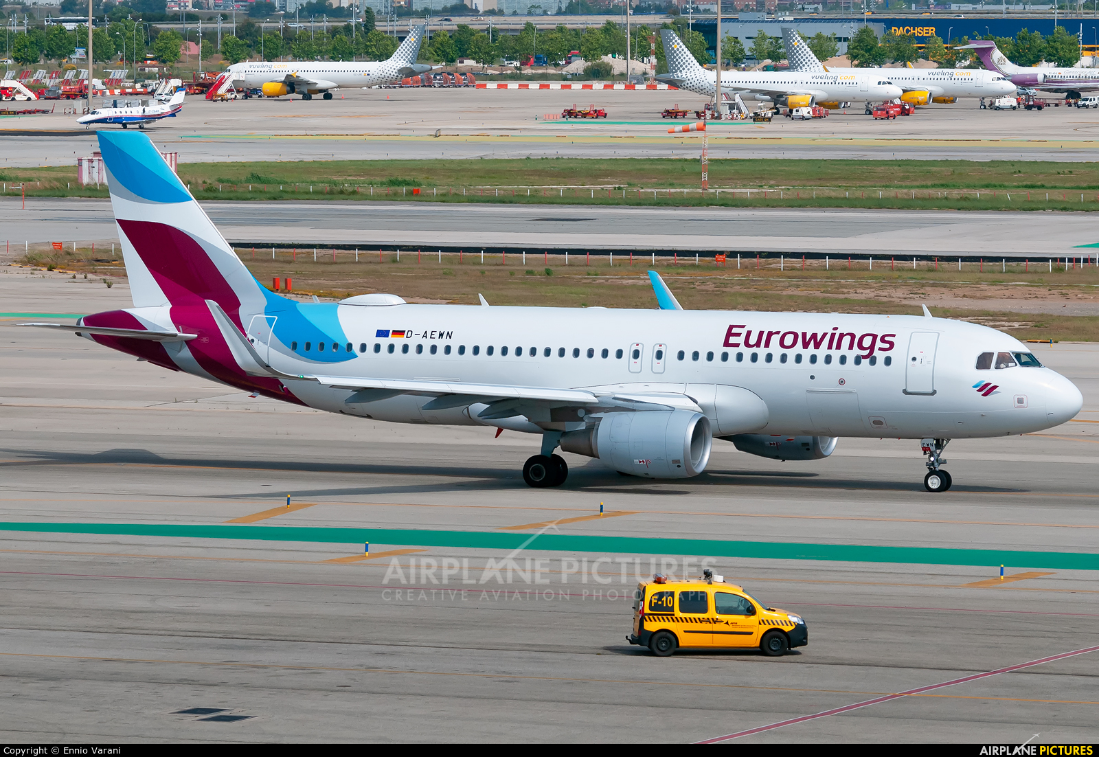 Eurowings D-AEWN aircraft at Barcelona - El Prat