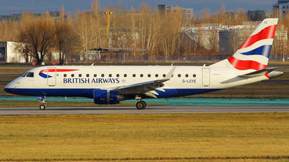 G-LCYE - British Airways - City Flyer Embraer ERJ-170 (170-100)
