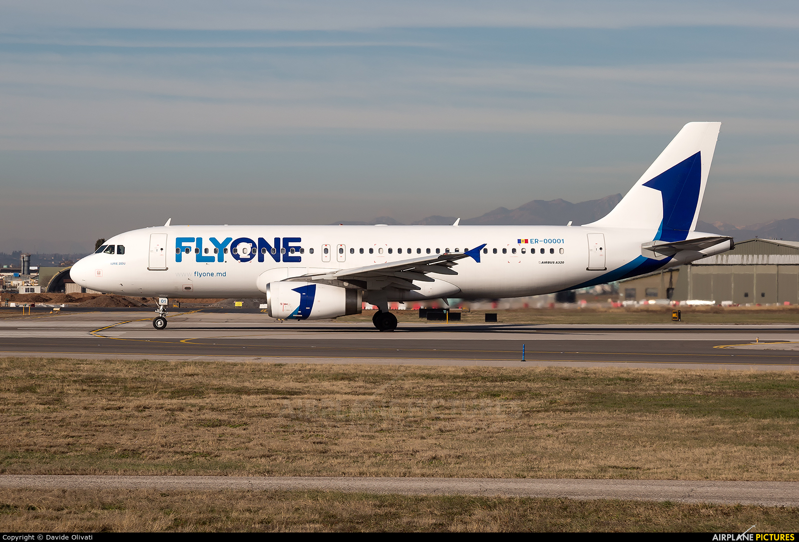 FlyOne ER-00001 aircraft at Verona - Villafranca
