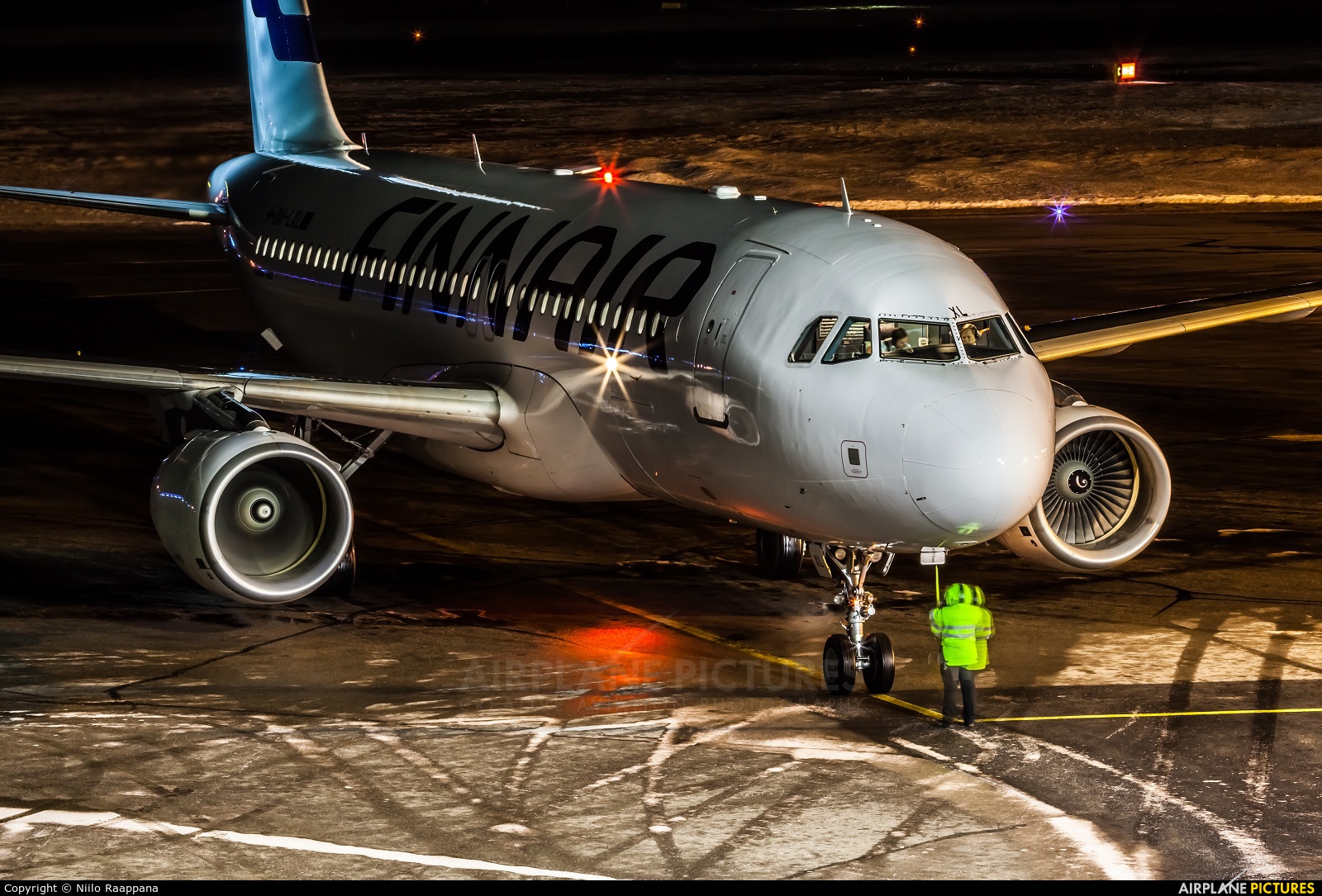 Finnair OH-LXL aircraft at Ivalo Airport