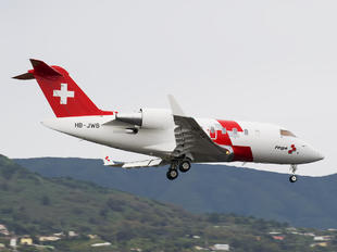 HB-JWB - REGA Swiss Air Ambulance  Bombardier Challenger 650