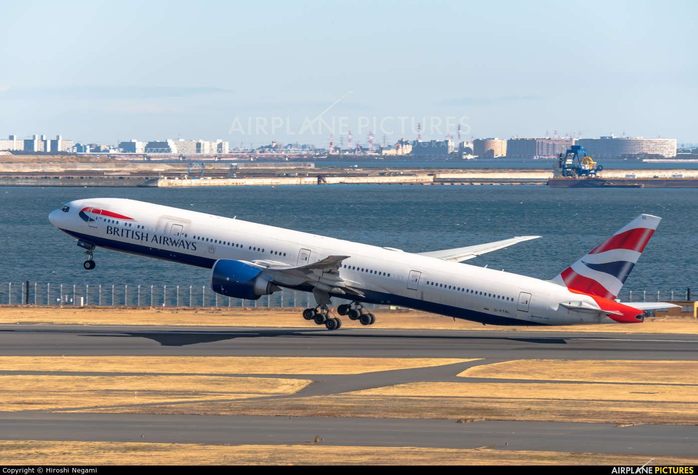 British Airways G-STBL aircraft at Tokyo - Haneda Intl