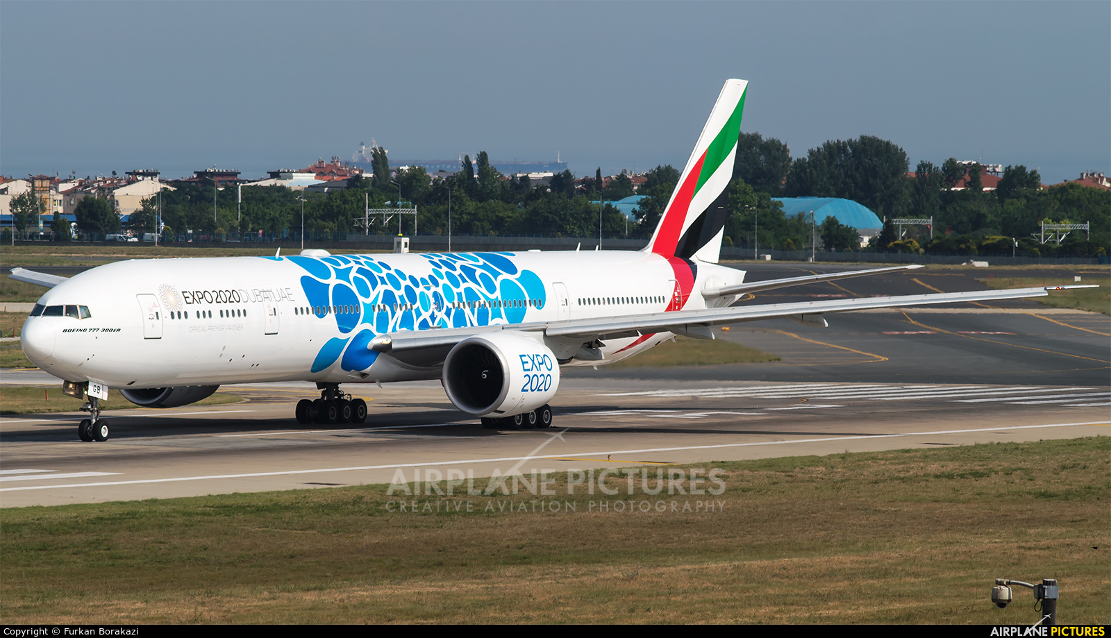 Emirates Airlines A6-EGB aircraft at Istanbul - Ataturk