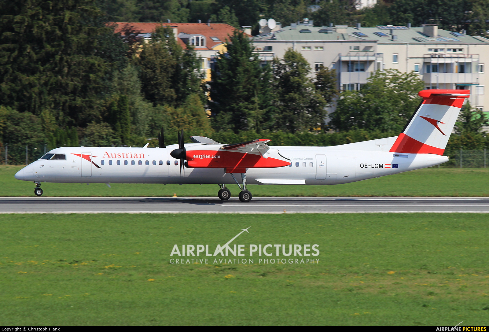 Austrian Airlines/Arrows/Tyrolean OE-LGM aircraft at Innsbruck
