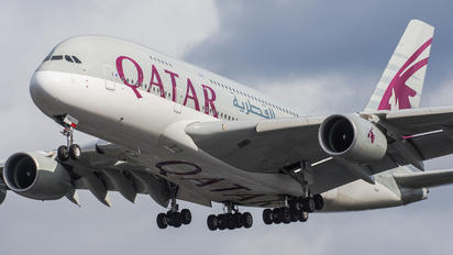 A7-APG - Qatar Airways Airbus A380