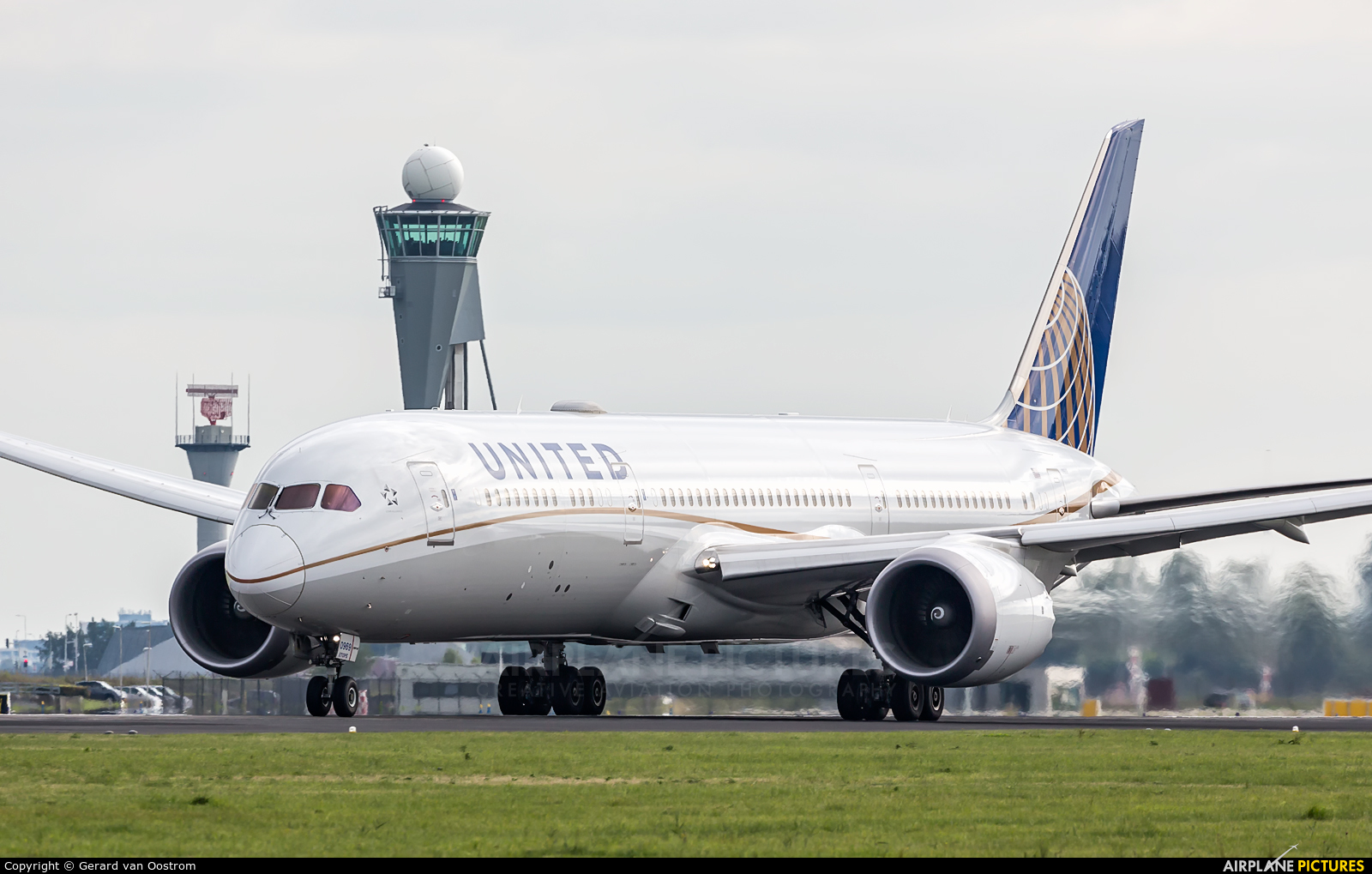 United Airlines N15969 aircraft at Amsterdam - Schiphol