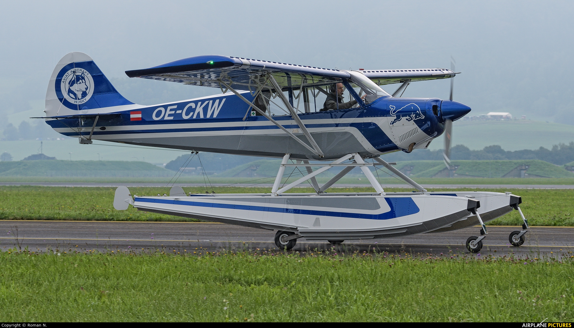 The Flying Bulls OE-CKW aircraft at Zeltweg