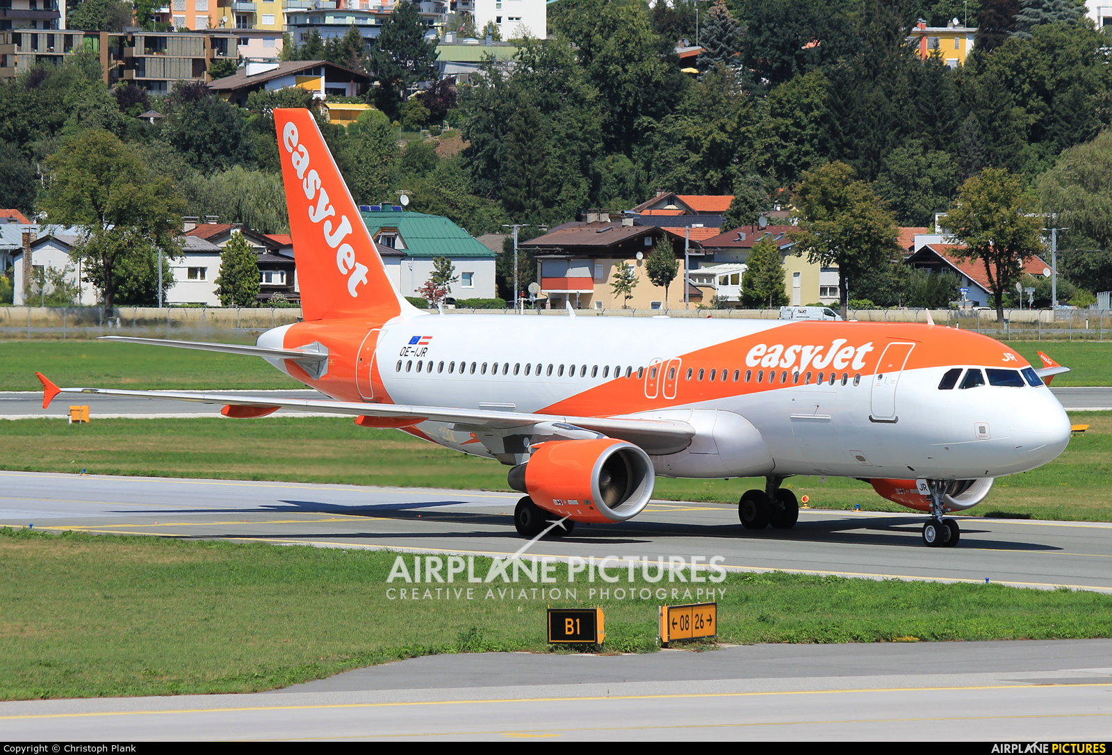 easyJet Europe OE-IJR aircraft at Innsbruck