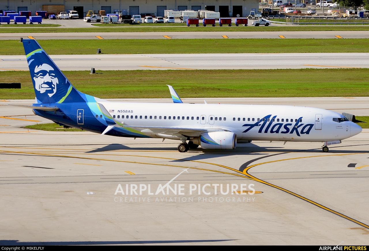 Alaska Airlines N558AS aircraft at Fort Lauderdale - Hollywood Intl