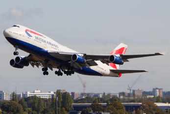 G-BYGF - British Airways Boeing 747-400