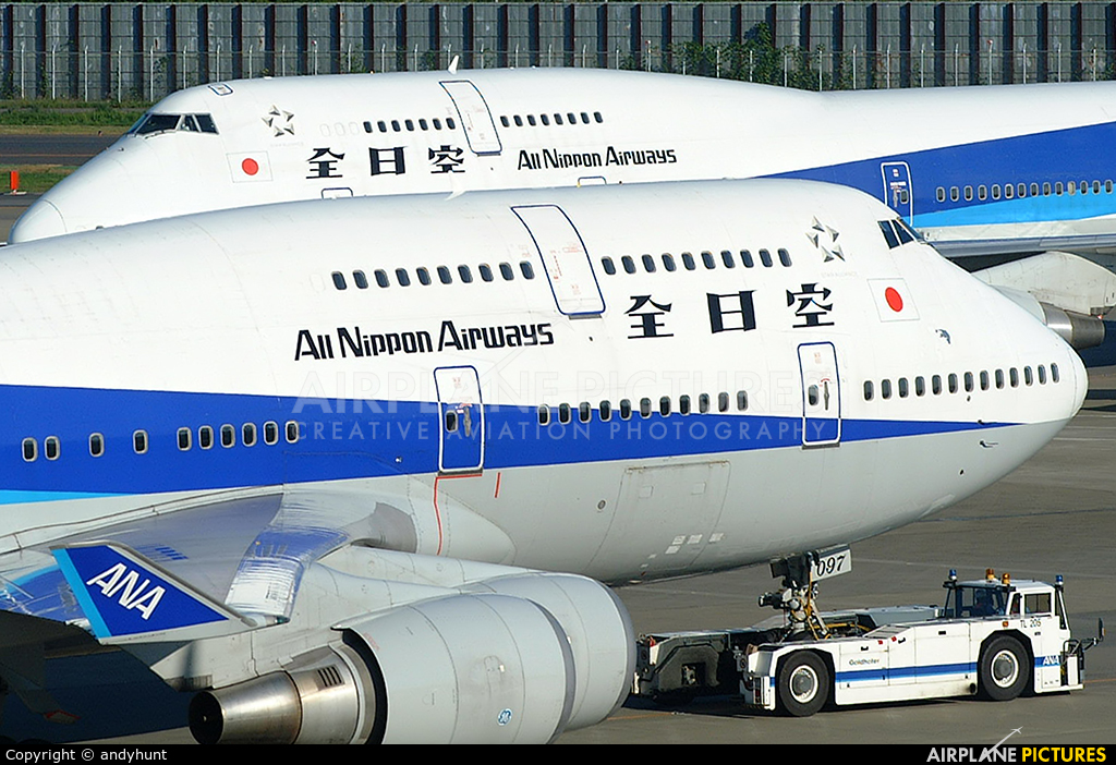 JA8097 - ANA - All Nippon Airways Boeing 747-400 at Tokyo - Narita 