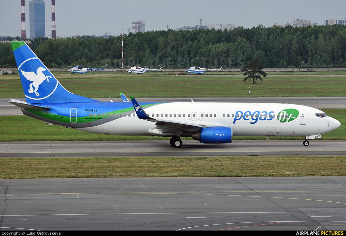 Ikar Airlines VQ-BVY aircraft at St. Petersburg - Pulkovo