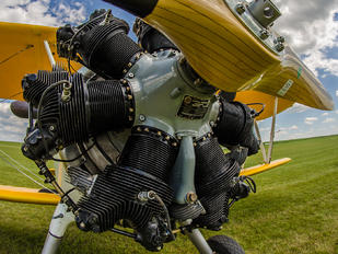 SP-YWW - - Airport Overview Boeing Stearman, Kaydet (all models)