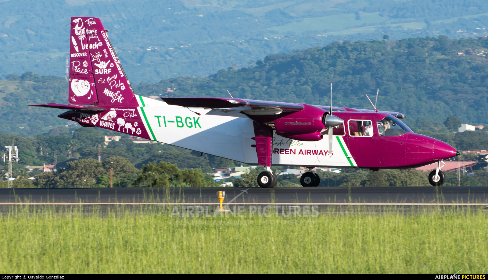 Costa Rica Green Air TI-BGK aircraft at San Jose - Juan Santamaría Intl