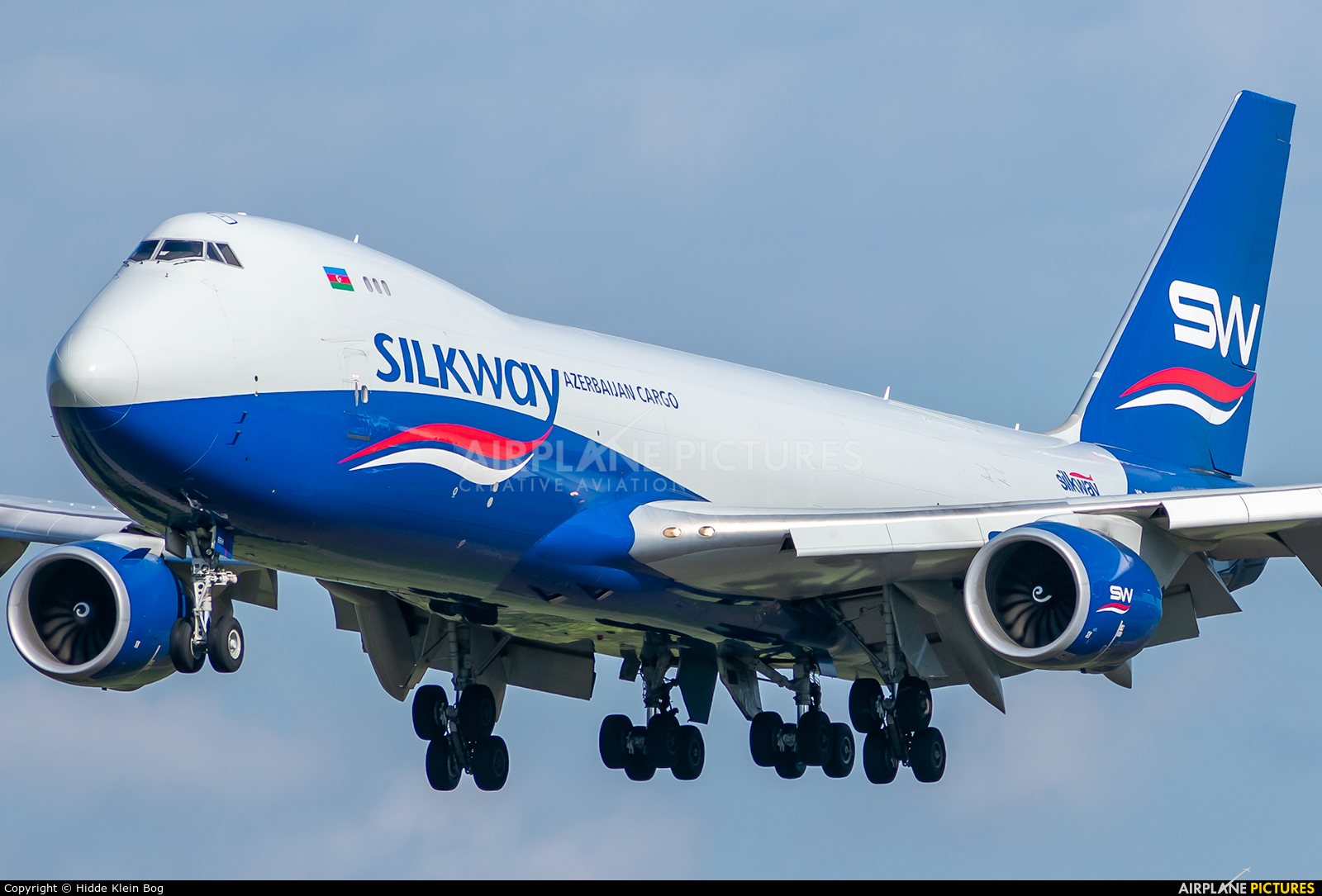Silk Way Airlines VQ-BBH aircraft at Luxembourg - Findel