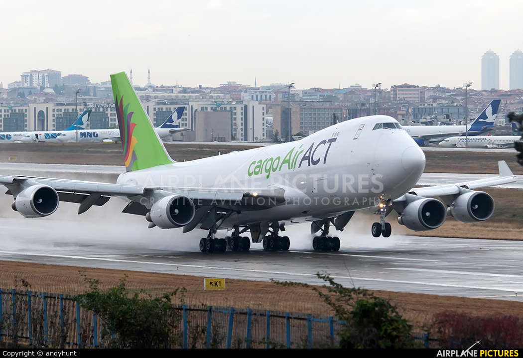 ACT Cargo TC-ACR aircraft at İstanbul New Airport