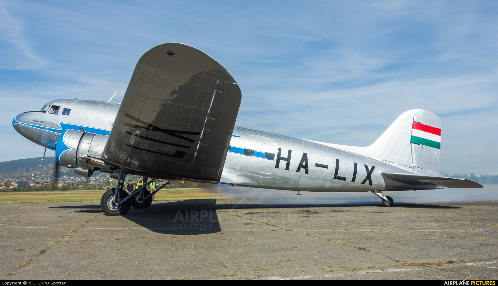 Goldtimer Foundation HA-LIX aircraft at Budaors