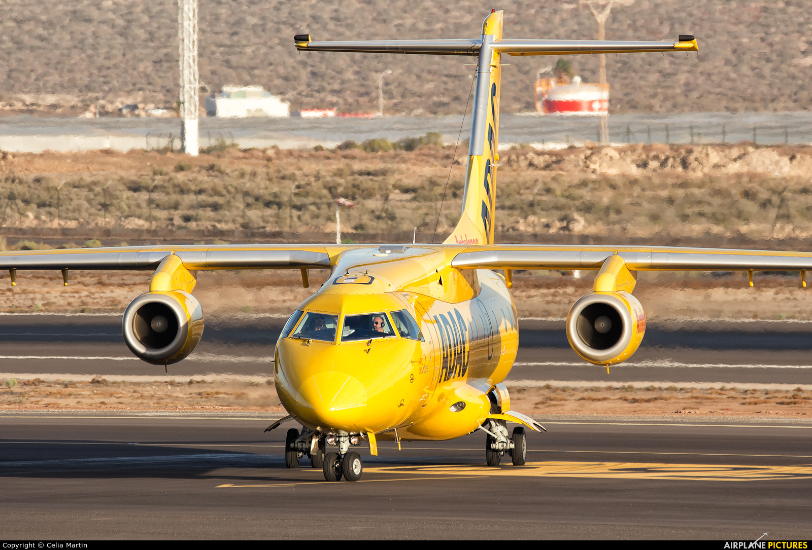 ADAC Luftrettung D-BADA aircraft at Tenerife Sur - Reina Sofia