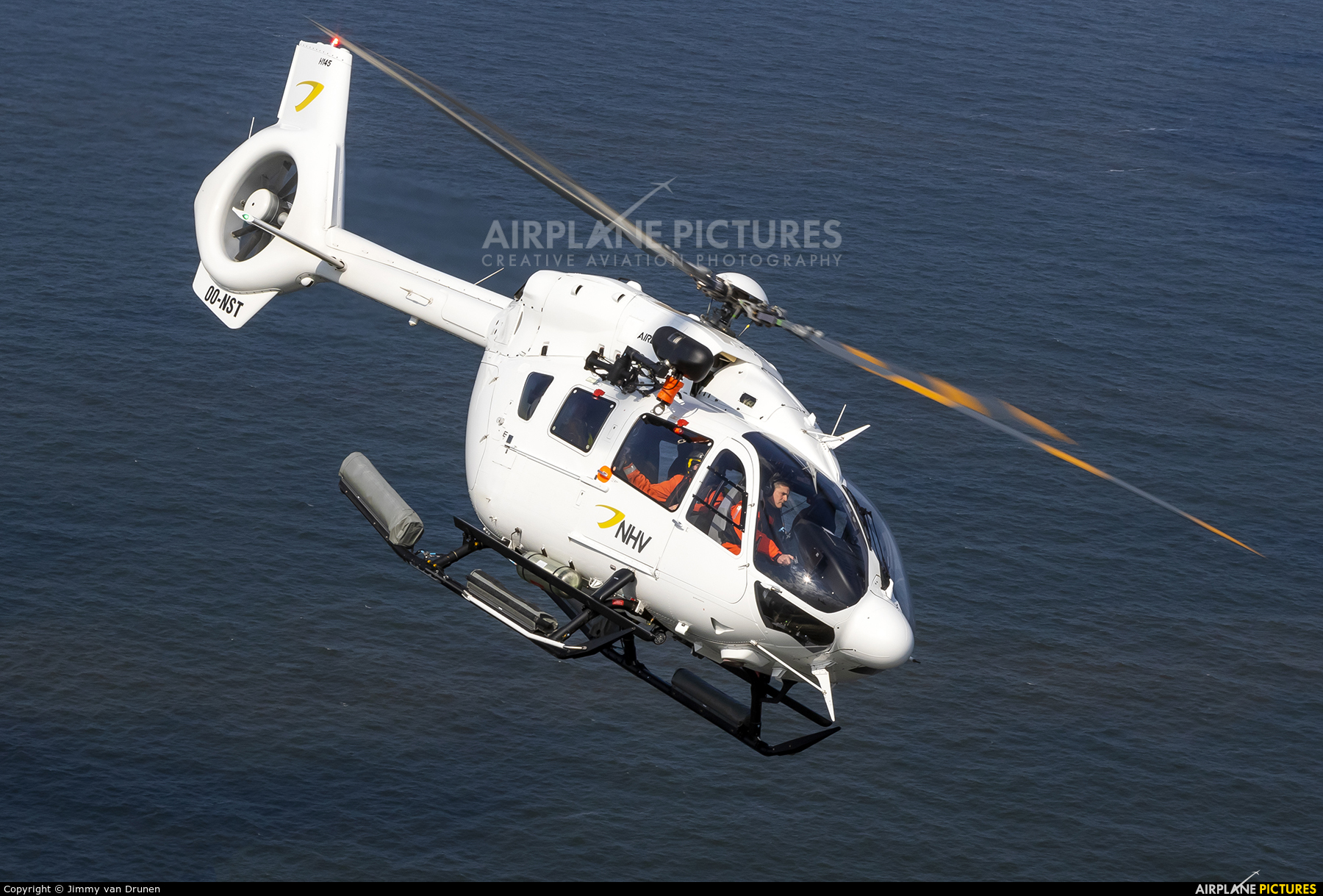 NHV - Noordzee Helikopters Vlaanderen OO-NST aircraft at In Flight - Belgium